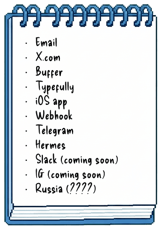 Integrations notebook