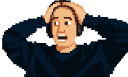 Jason panicking