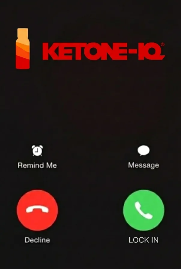 Ketone IQ calling meme ad example