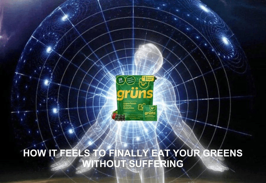 Gruns brand meme ad example