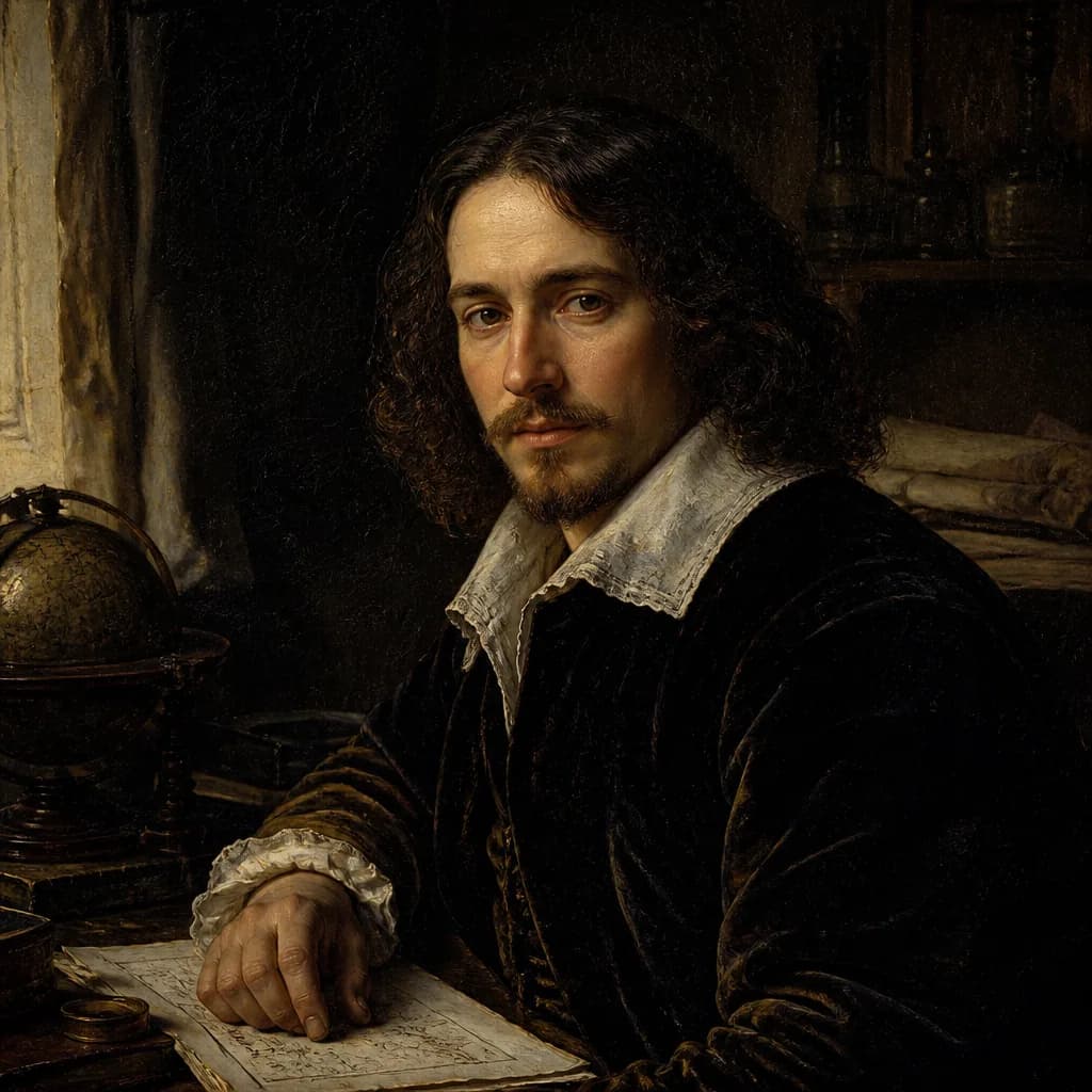 Software engineer recast as a 17th-century merchant portrait