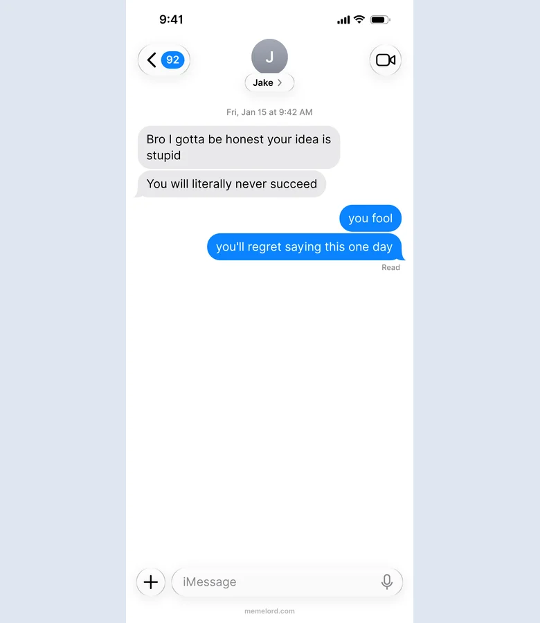 Liquid Glass Fake Text Generator example 1