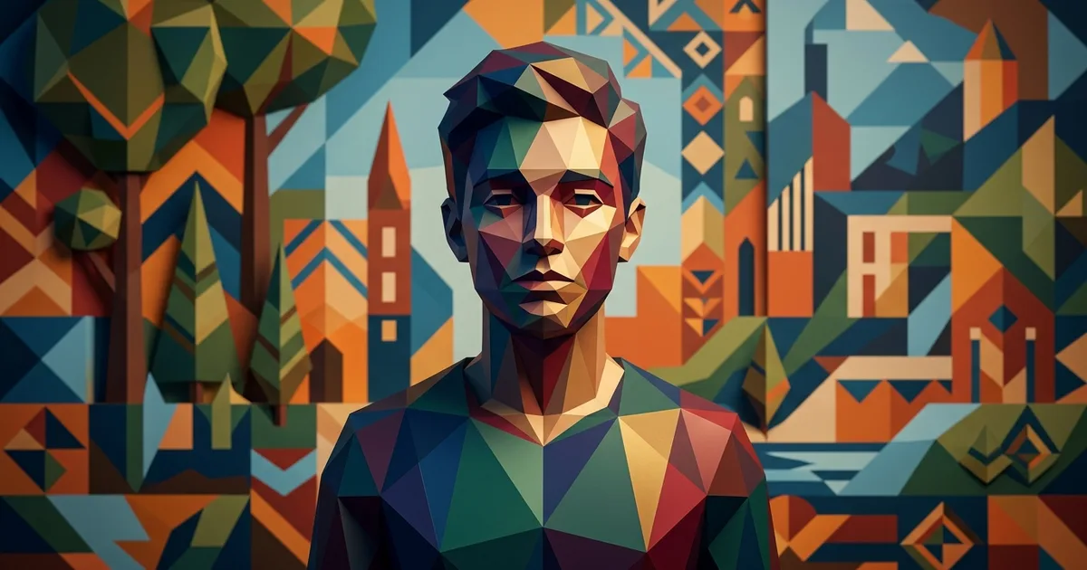 Low Poly filter preview