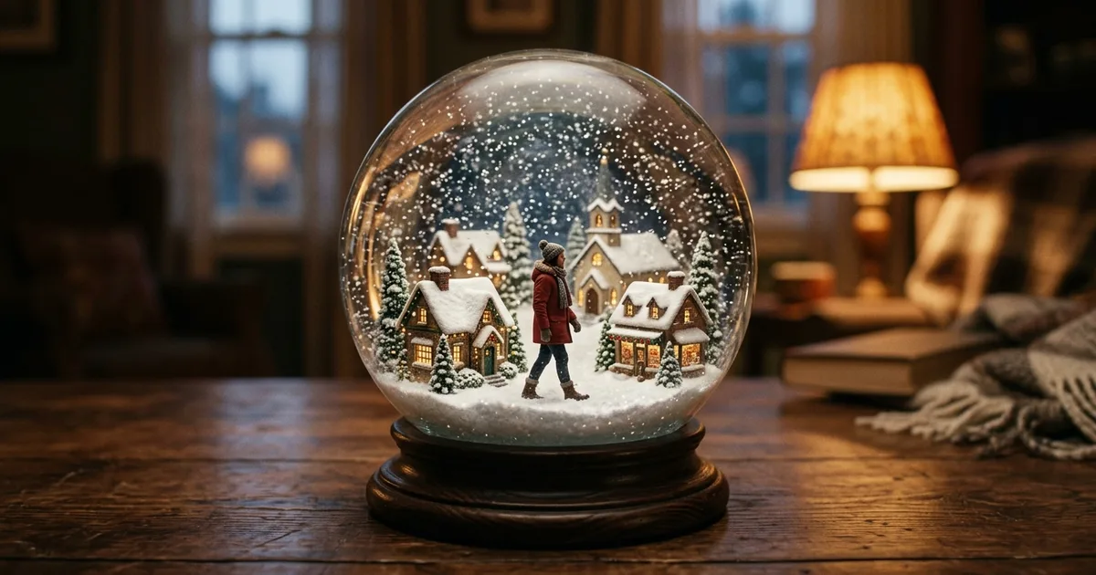 Snow Globe filter preview