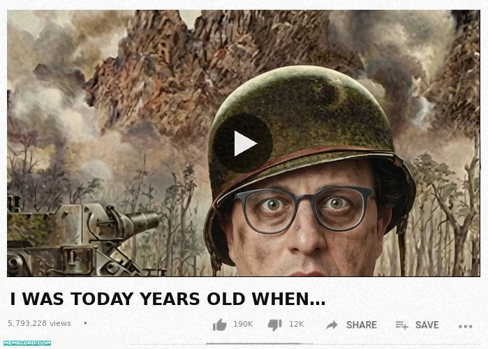 YouTube title meme example